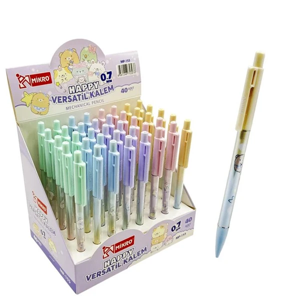 Mikro Versatil Happy Kalem 0.7 MP-153 1 Adet - Resim 2