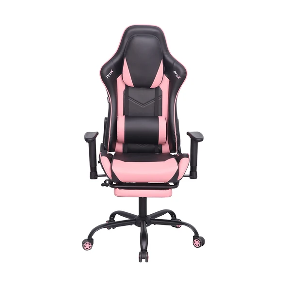 Adore Gaming ProX Oyuncu Koltuğu Siyah / Pembe S. Deri 71x77,5-126x136 cm - 3