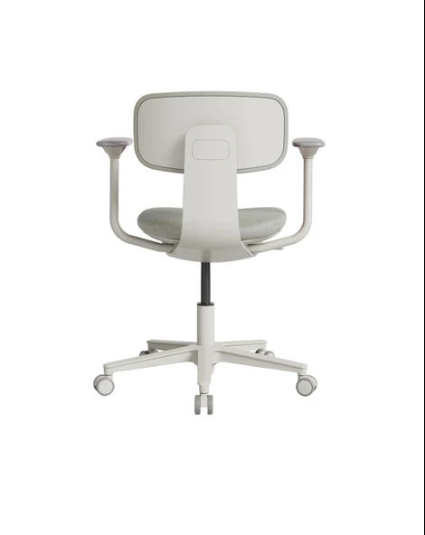 Tesla Comfort Çalışma Koltuğu - Gri Kumaş 61x74-86x60 cm