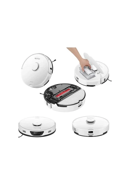 Roborock S7 Max Ultra Çöp İstasyonlu Beyaz Akıllı Robot Süpürge TEŞHİR - 2