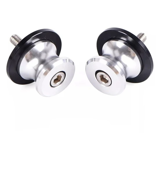 Motosiklet Sehpa Kaldırma Aparatı Takozu 6 Mm Nikel