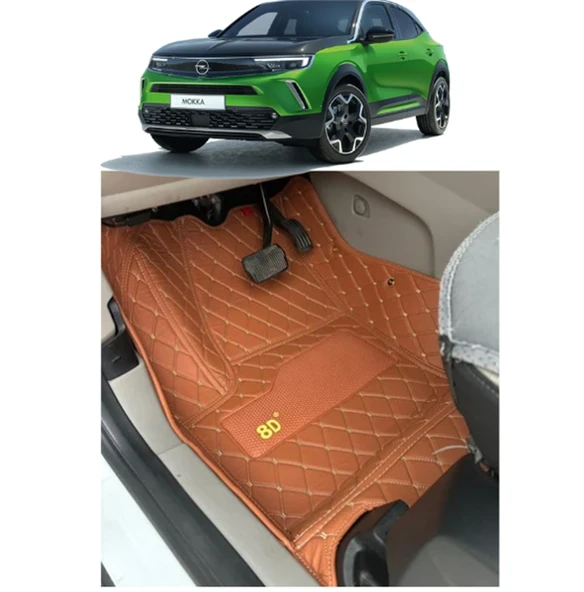 Opel Mokka 2023 Sonrası 8D Tek Katmanlı Havzulu Paspas Takımı ürün görseli