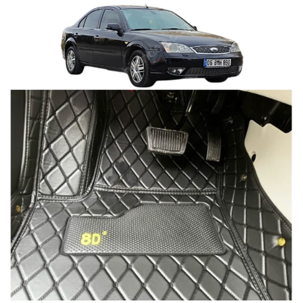 Ford Mondeo 2007-2013 Arası Aracına 8d Tek Katmanlı Havuzlu Paspas Takımı
