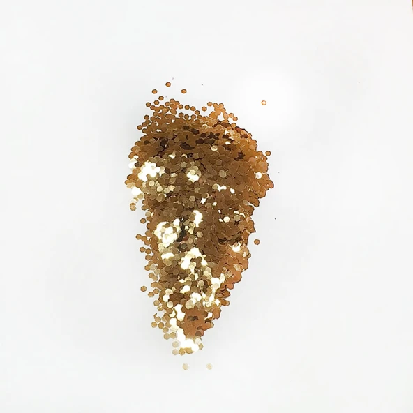 Glitter Sim Epoksi Süsleme Aksesuarı (100 GR)  Bakır