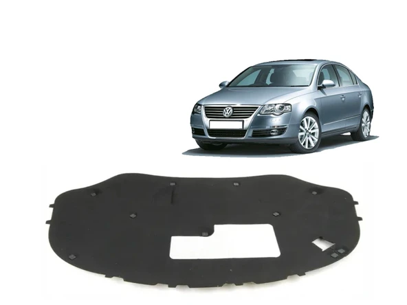 MOTOR KAPUT KEÇESİ KLİPSLİ 1.Kalite-PASSAT 2005-2011 ürün görseli 1