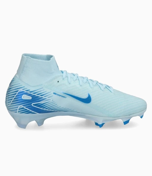 Krampon Nike Zoom Mercurial Superfly 10 Elite FG - açık mavi