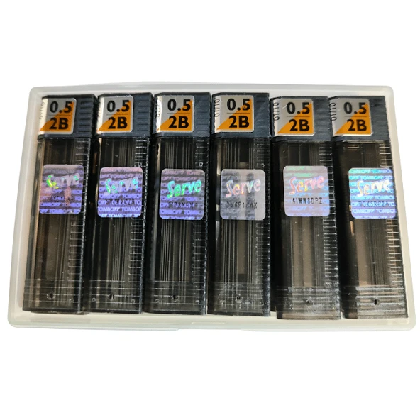 Tombow Min Klasik Mono Lead 2B 0.5 Mm 12'li Paket | R5-RG 2B - 4