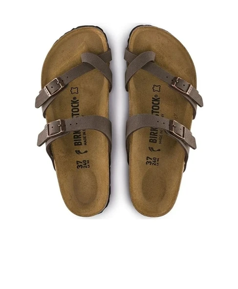 Birkenstock Mayari BF Kadın Kahverengi Terlik - 3