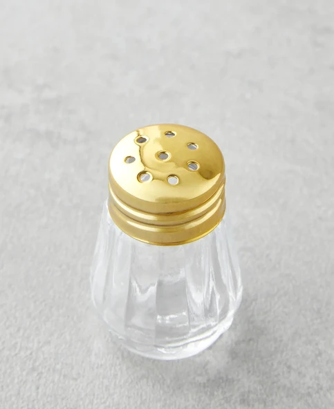 English Home Lilla Cam 2'li Tuzluk - Biberlik 4x4 cm Gold - 3