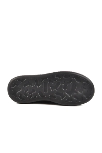 Ayakmod Siyah Kalın Taban Kadın Sneaker T-300 Z - 5