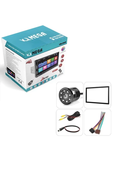 7 Inç Ekran Double Teyp (Şahın Tofaş Model) + 8 LED Gece Görüş Kamera (4X65 Watt Bluetooth Mirrorlink) - 3