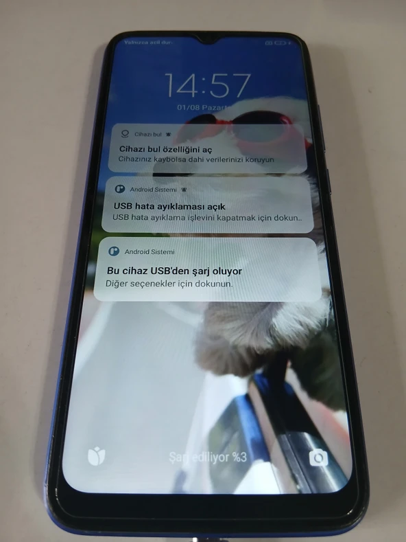 ASLANTİC  REDMİ 9A 64GB  ÇALIŞAN TELEFON