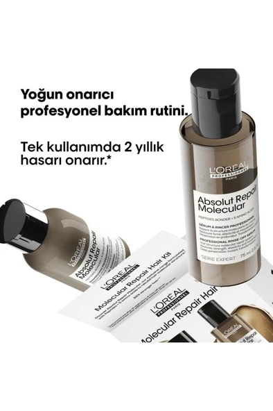 Loreal Professionnel Absolut Repair Molecular Mini Duo Set 100+75 ML - 2