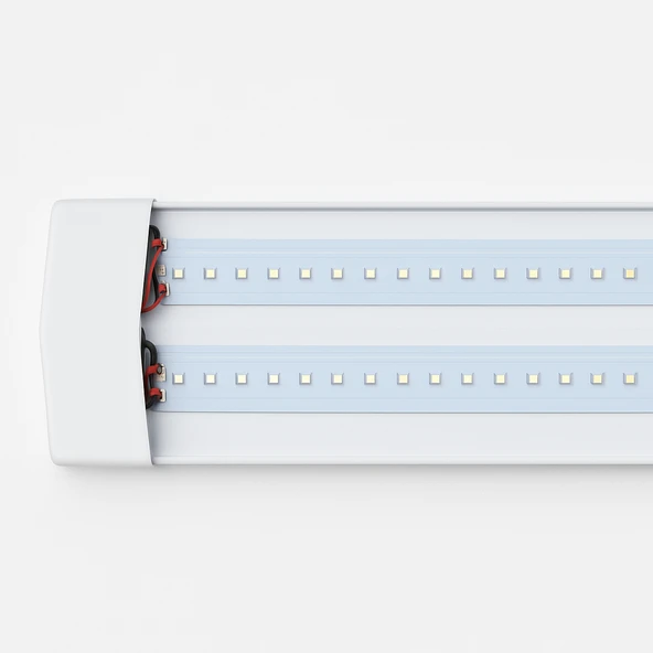 10 Adet CATA CT 2482 Kristal Led Bant Armatür 80W 120CM 6400K Beyaz Işık - Resim 2