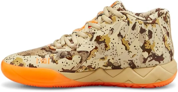 Puma Men's Mb.01 Digital Camo Basketball Sneakers Shoes - Beige - 2