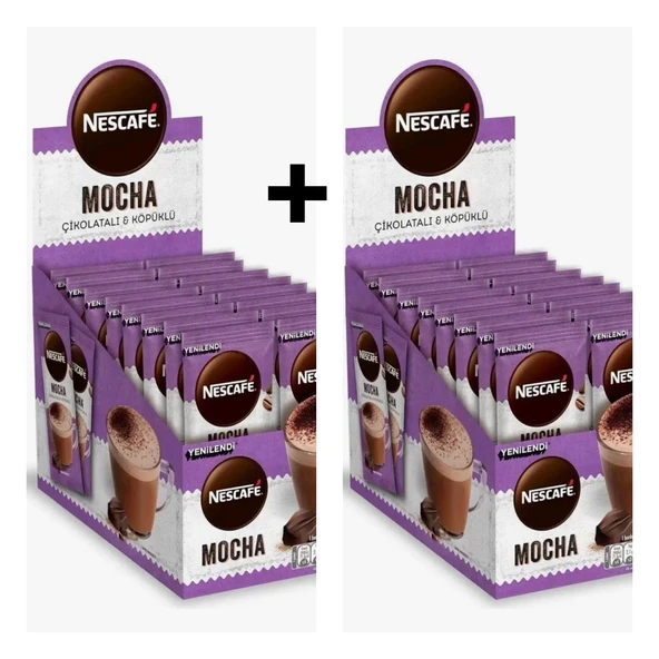 Nescafe Mocha Hazır kahve 24*17 gr 2'li Paket