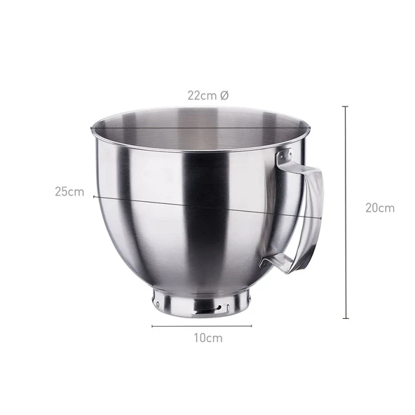 Korkmaz Pro Mix Stand Mikser Vanilya/Satin A470-04 - 6