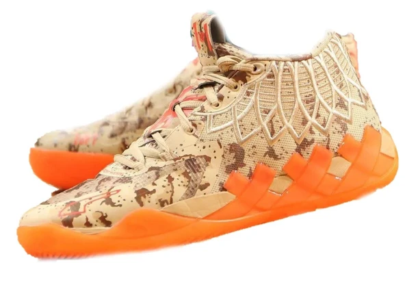 Puma Men's Mb.01 Digital Camo Basketball Sneakers Shoes - Beige - 3