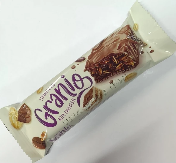 HÜNNAP GRANİO TIRAMISU ÇİKOLATA KAPLAMALI BAR 40GR - Resim 2