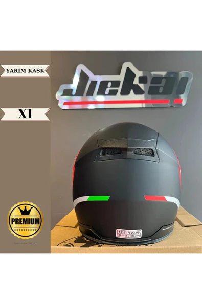 JİEKAİ YARIM KASK XL GÜNEŞ VİZÖRLÜ - 3