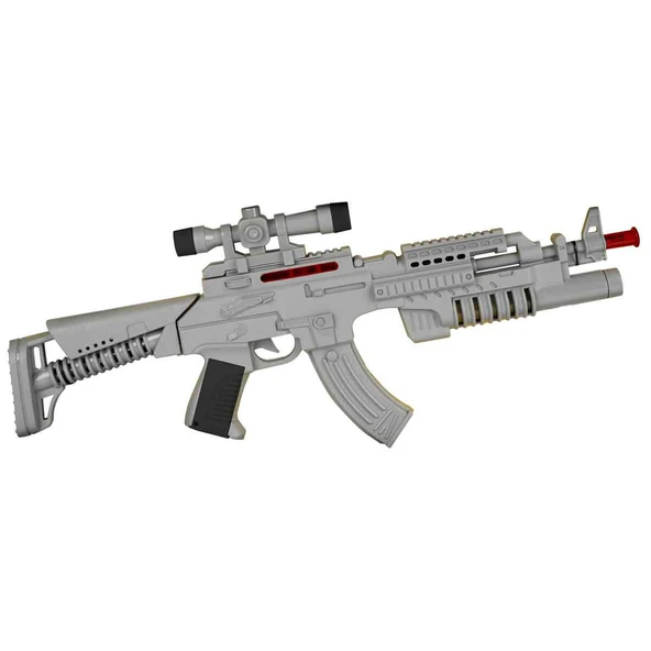 Orjinal Oyun Sesli, Işıklı, Sökülebilen Counter Strike Tüfeği - 2