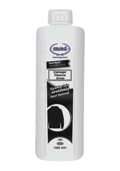 ERSAĞ SİYAHLAR İÇİN ÇAMAŞIR YIKAMA SIVISI 1 L