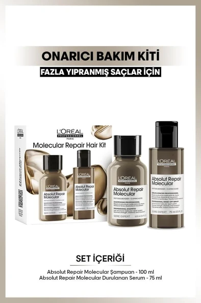 Loreal Professionnel Absolut Repair Molecular Mini Duo Set 100+75 ML