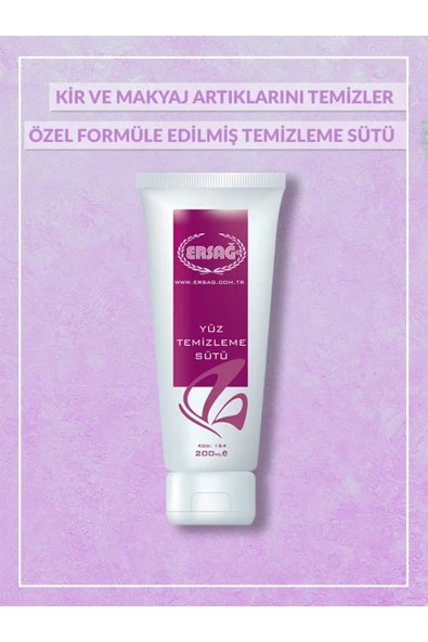 ERSAĞ YÜZ TEMİZLEME SÜTÜ 200 ML - 2