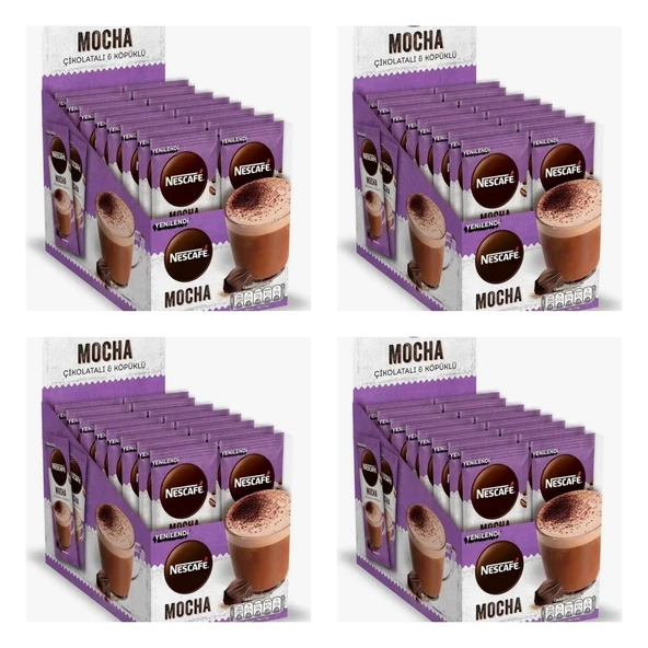 Nescafe Mocha Hazır Kahve 24*17 Gr 4'lü Paket