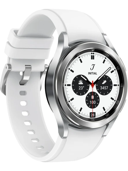 Samsung Galaxy Watch 4 Classic 42mm  Silver SAMSUNG TÜRKİYE GARANTİLİ - 2