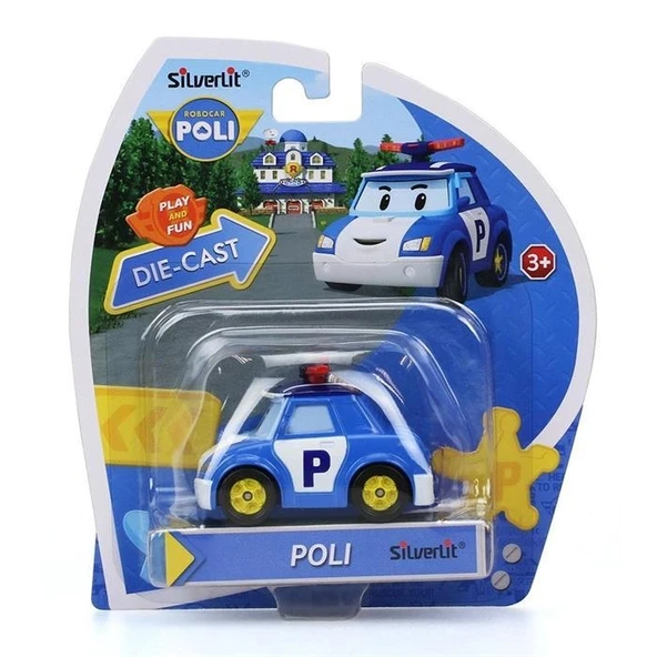 Robocar Poli Metal Araç Poli Figür ürün görseli