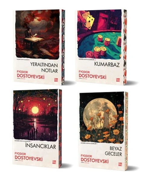 Dostoyevski Seti 4 Kitap