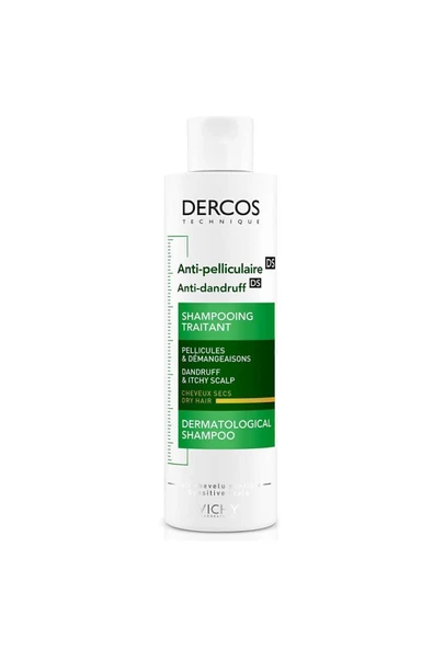 Vichy Dercos Kuru Saçlar Için Kepek Karşıtı Saç Bakım Şampuanı 200 ml - 2