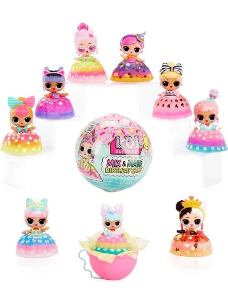 LOL Tots Doğum Günü Pastası Bebeği - Resim 3