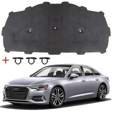 Audia6 Motor Kaput Keçesi Klipsli 2018>> ürün görseli 1