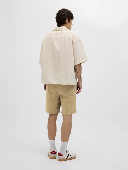 JACK JONES Erkek Beli Lastikli Günlük Şort 12274983 - 2