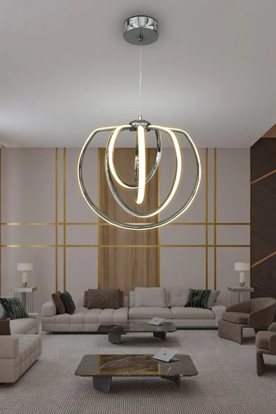Afra 4'lü Modern Sarkıt Led Avize