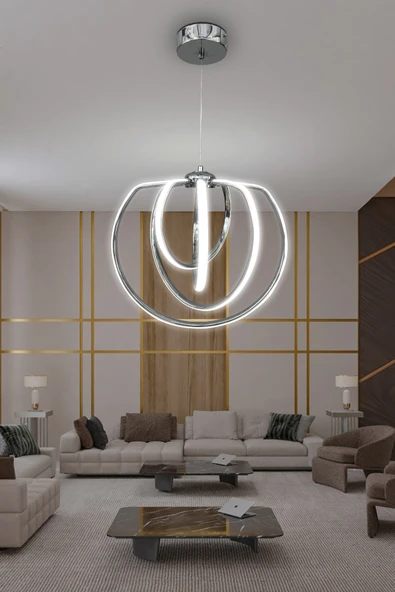 Afra 4'lü Modern Sarkıt Led Avize - 2