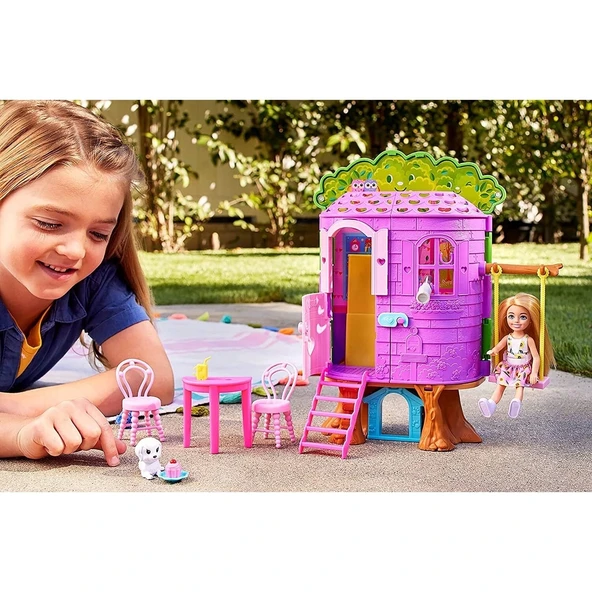 Barbie Chelsea'nin Ağaç Evi HPL70 - 2