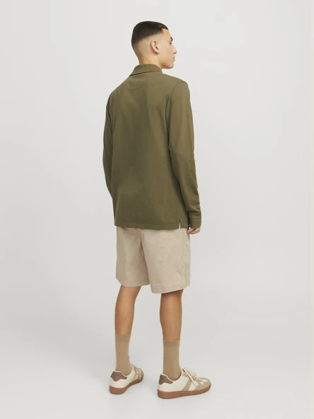 JACK JONES Erkek Beli Lastikli Günlük Şort 12274983 - 4
