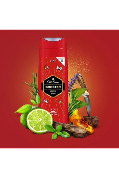 Old Spice Duş Jeli 400 ml Booster - 3