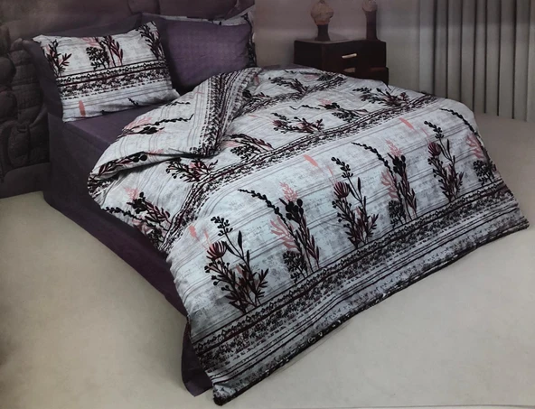 Almira Pamuklu Tek Kişilik Nevresim Takımı 160 x 240 - 6