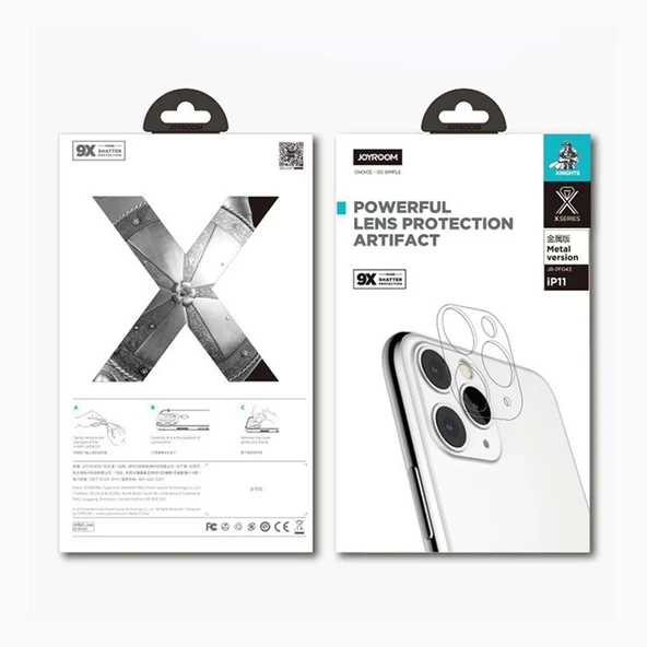 Joyroom 11 Pro Max Kamera Koruyucu Cam ürün görseli