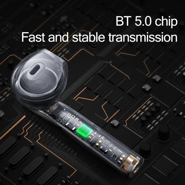 Joyroom JR-TL9 TWS Kablosuz Bluetooth Kulaklık TWS Stereo Bas - 4