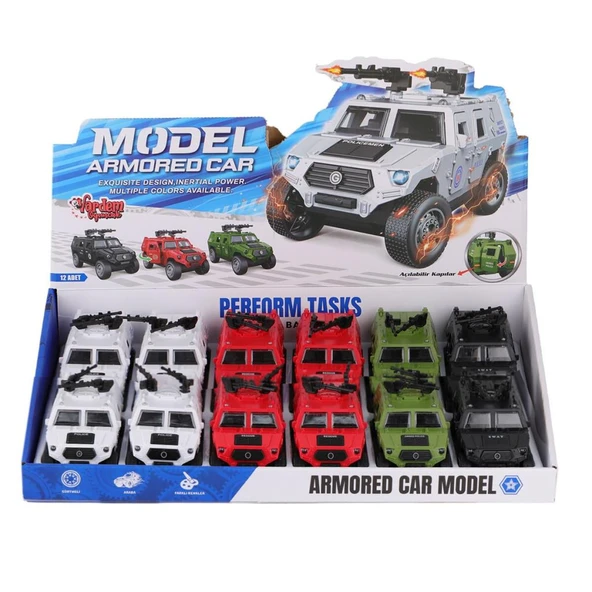 Nessiworld  JW567-172 Sürtmeli Kapısı Açılan Zırhlı Araçlar - 5