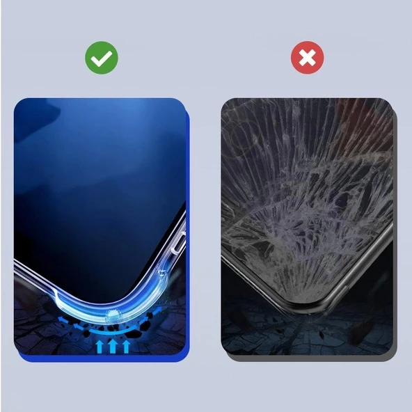 İphone 12 Mini Crystal Serisi Dayanıklı Sert Silikon Kılıf - Resim 5