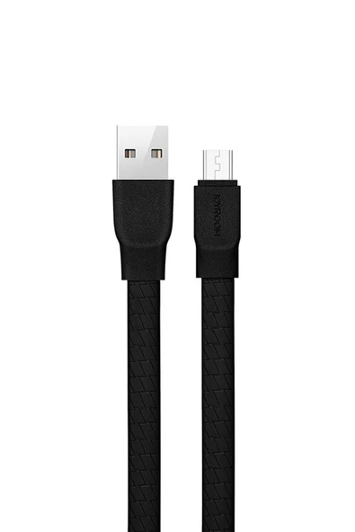 Joyroom S-L127 Titan Serisi TPE Mikro Şarj ve Data Kablosu 1.2m Siyah - 1