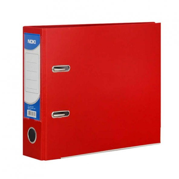 Telgraf Klasör Kırmızı Geniş A5 Plastik 1 Adet Noki Telgraf Klasör Kırmızı