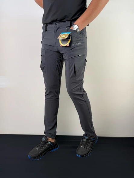 Columbia Erkek Outdoor Taktik Pantolon FÜME RENK
