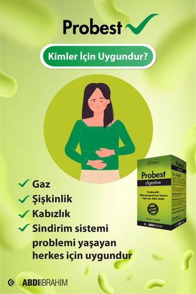 Probest Probiyotik Digestive 20 Kapsül - 4